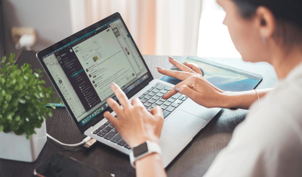 Telework, technology, laptop — "Top-Notch Window Replacement Services in Bellevue to Elevate Your Home"